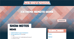 Desktop Screenshot of msdevshow.com